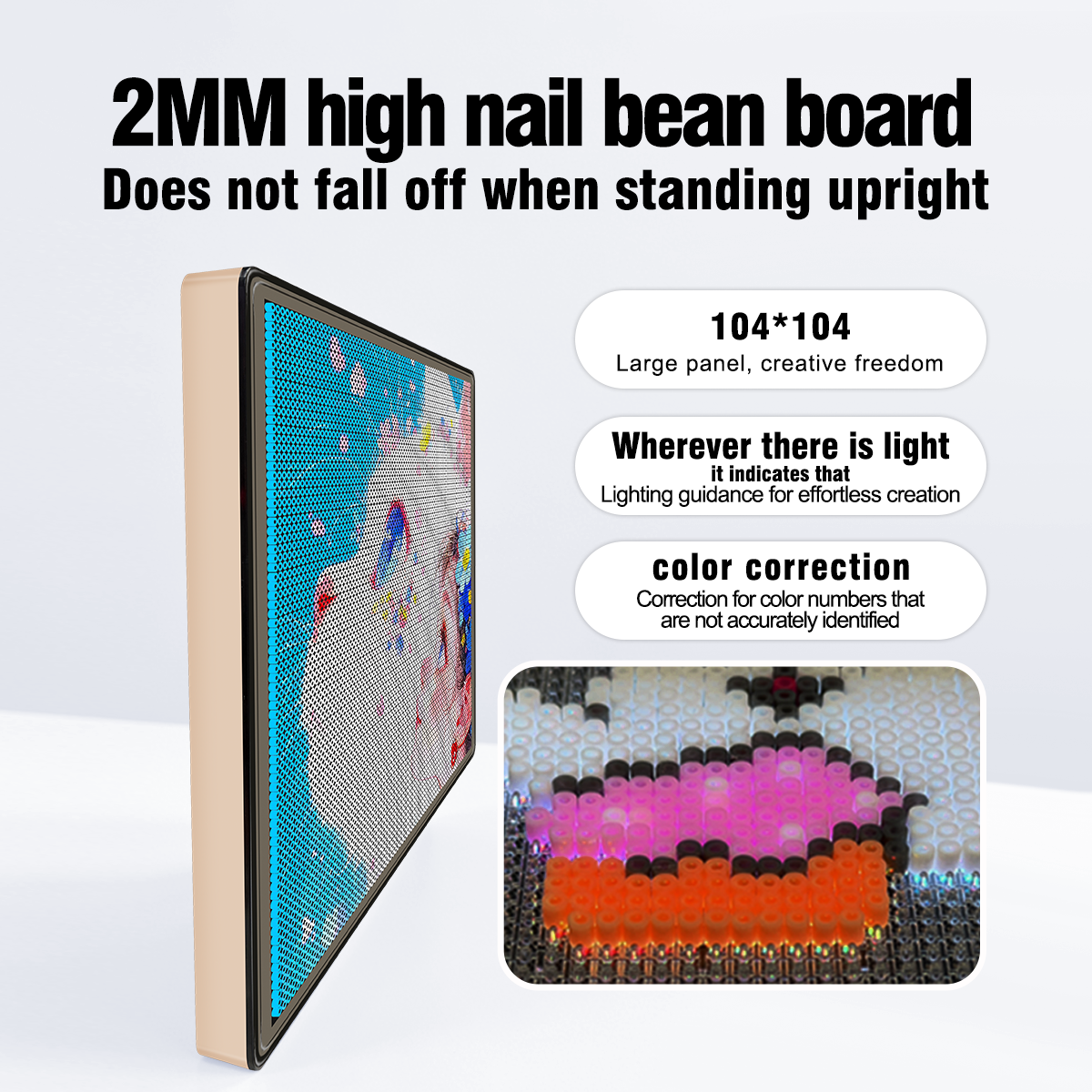 LED Fuse Beads Craft Pegboard  - Art Craft Us reseña y precio