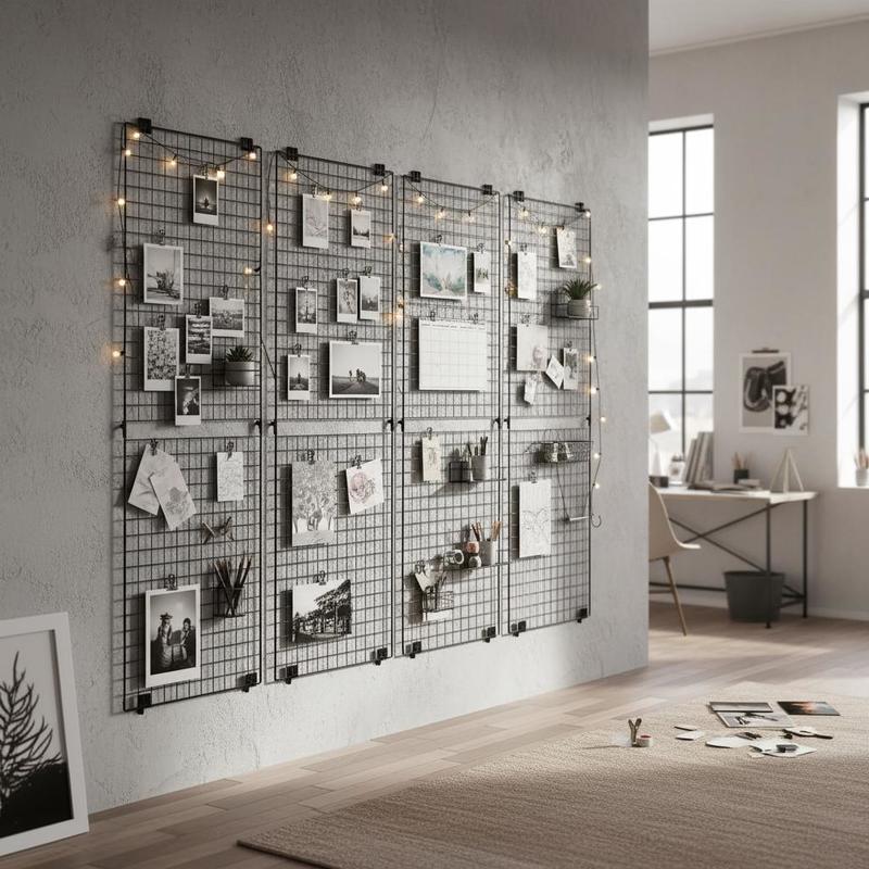 3 Packs Grid Wall Panels, 2 x  - Art X Craft reseña y precio