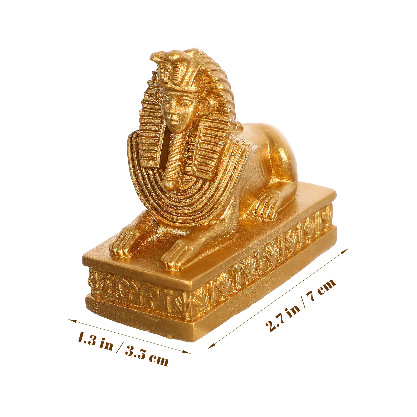 2Pcs Egyptian Sphinx Statue Re - Art Craft Cafe reseña y precio