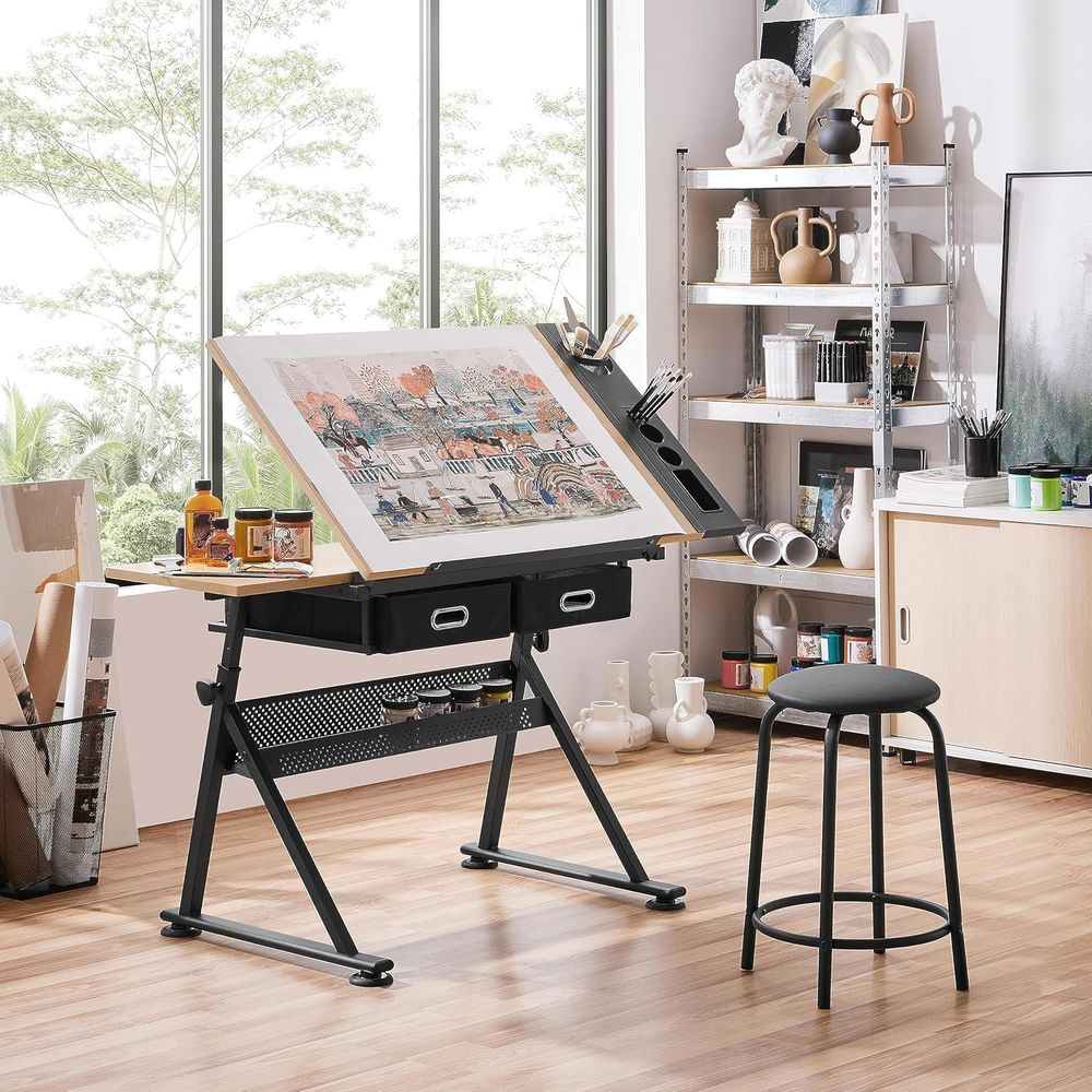 Height Adjustable Drating Tabl - Art & Craft Teacher Vacancy reseña y precio