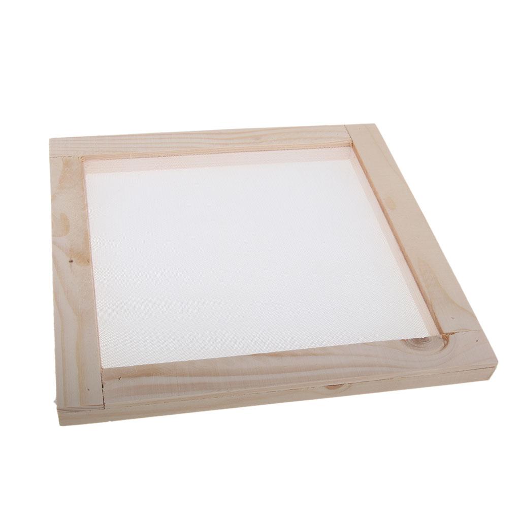 Wooden Paper Making Screen Rec - Art And Craft Recycle reseña y precio