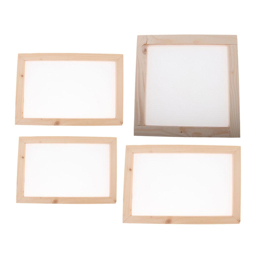 Wooden Paper Making Screen Rec - Art And Craft Recycle reseña y precio