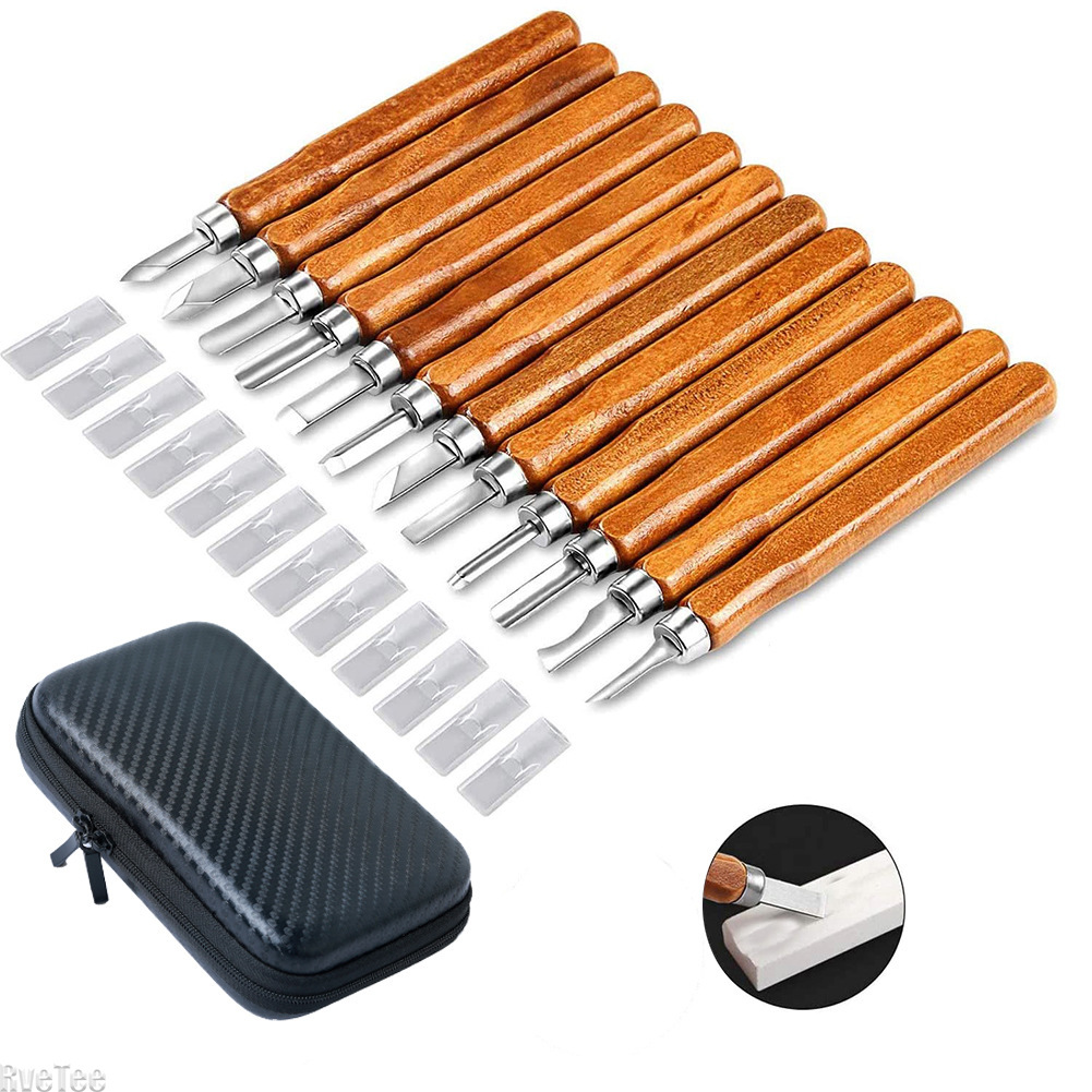 12Pcs SK2 Woodworking Carving  - Art Craft Bag reseña y precio