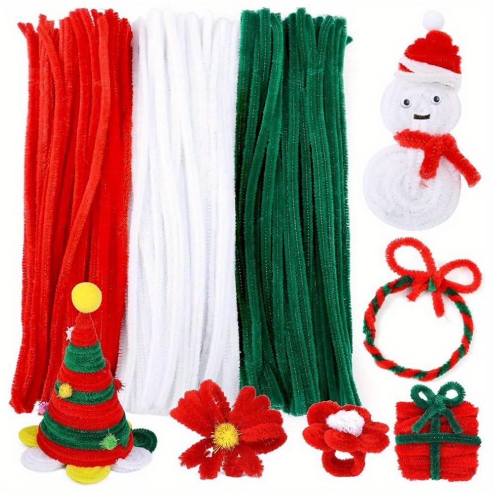 100-300 Pcs Thick Christmas Re - Art Craft New Year reseña y precio