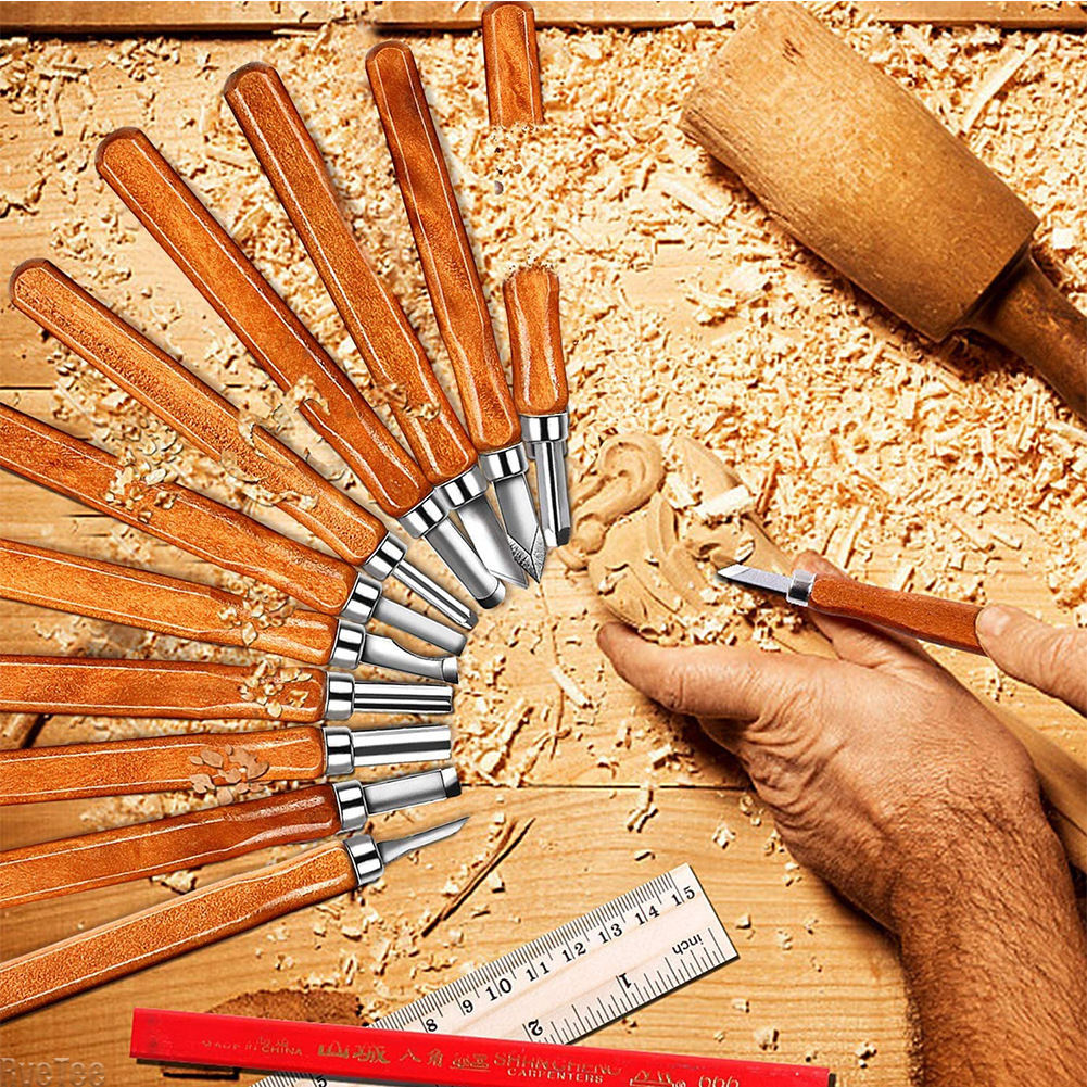 12Pcs SK2 Woodworking Carving  - Art Craft Bag reseña y precio
