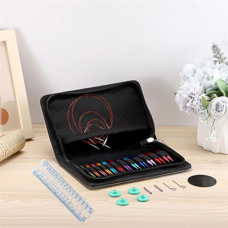Short Interchangeable Knitting - Knitting Needle Circular reseña y precio