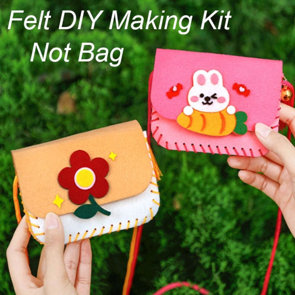 Cute Felt Felt Bag Making Kit  - Art Craft Kindergarten reseña y precio