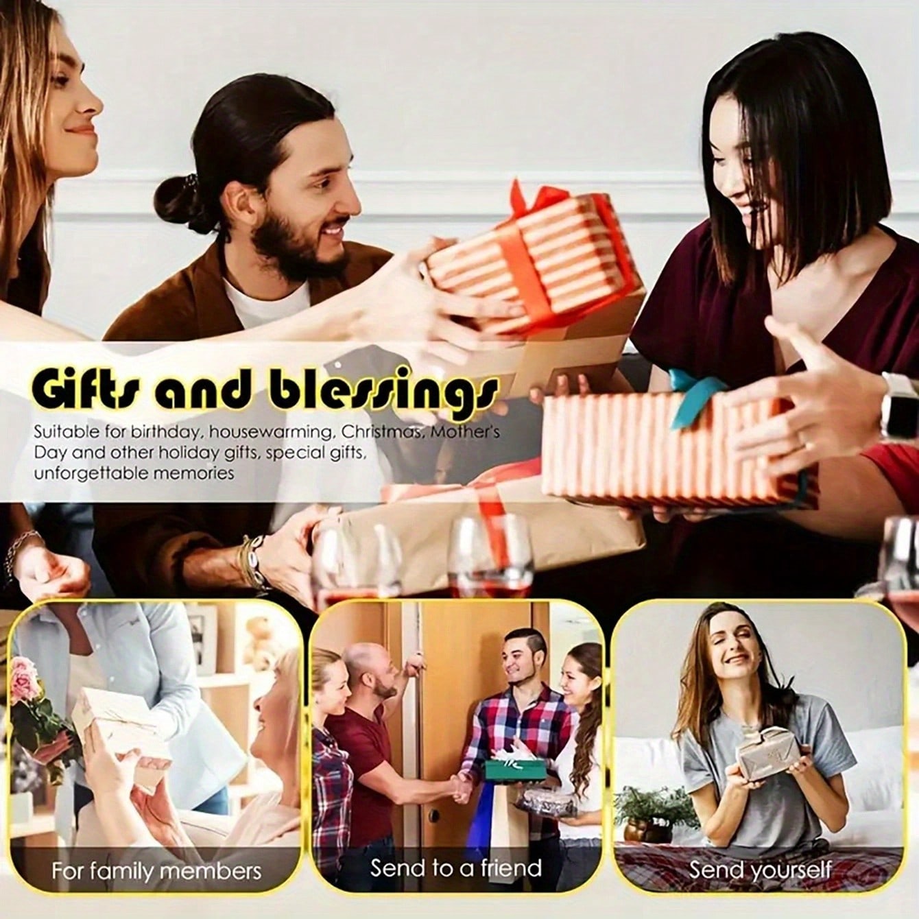 8pcs Diamond Art Coasters With - Art Craft Gifts For Adults reseña y precio