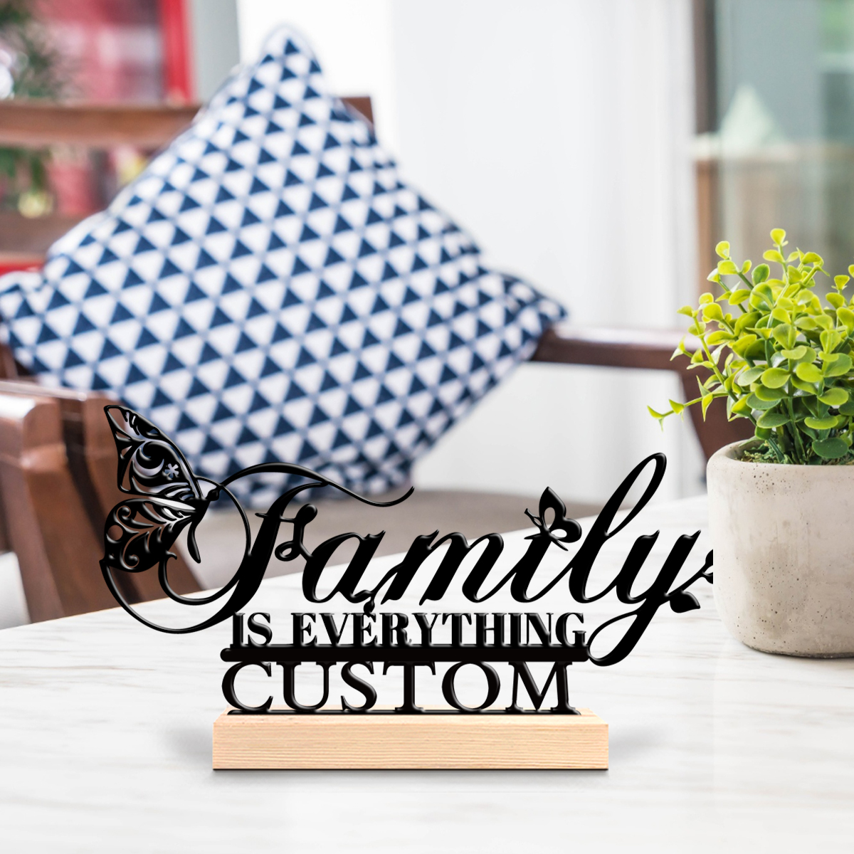 1pc butterfly flower Custom Te - Art Craft Us reseña y precio